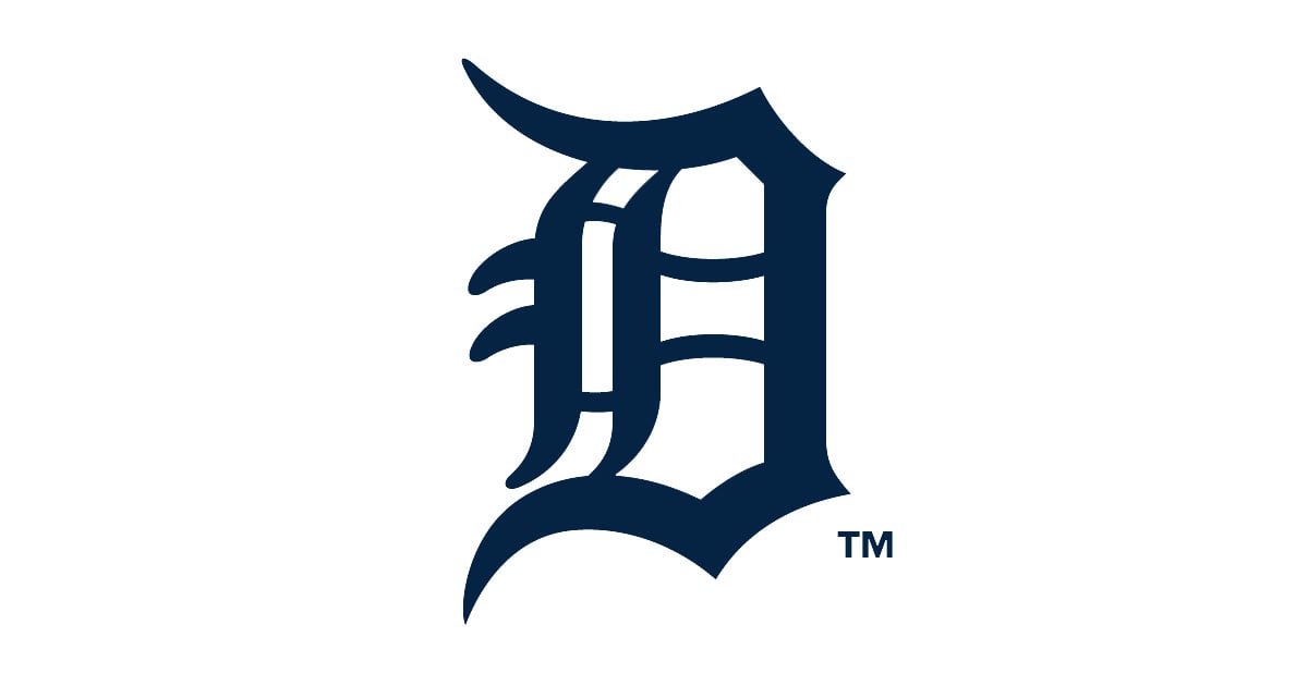 Detroit Tigers 12'' x 16'' Personalized Team Jersey Print